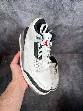 Size 9 | Jordan 3 Cement Grey No Box | Pre-Owned